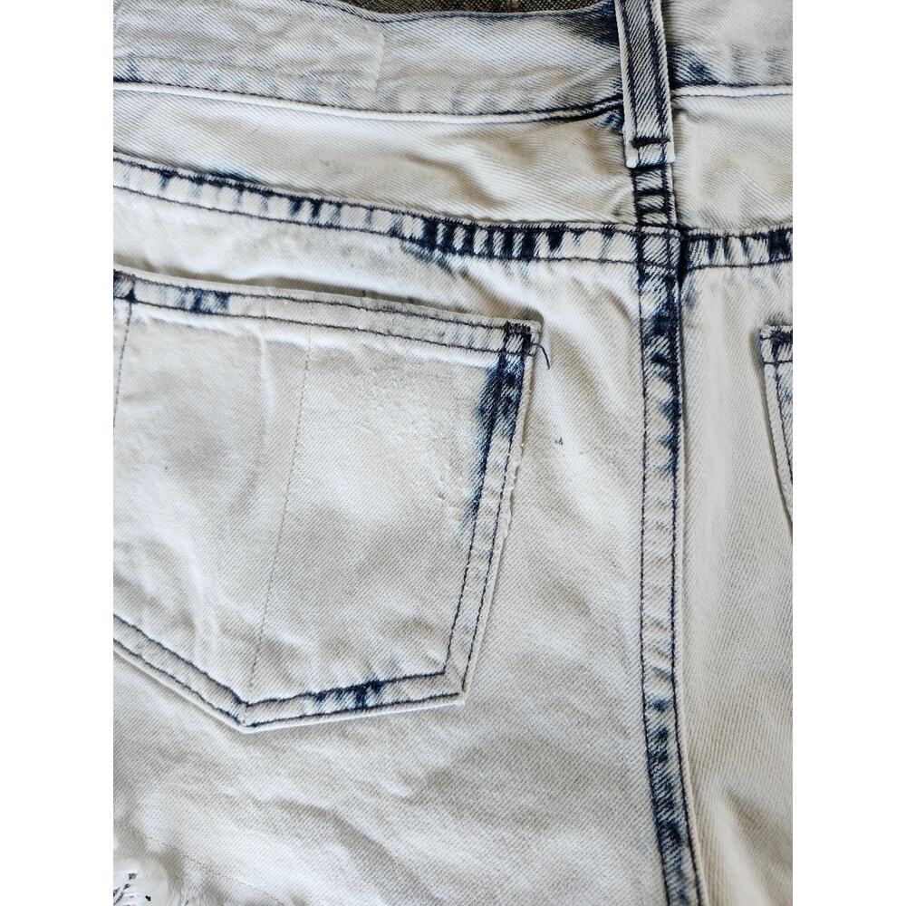 rag & bone denim cutoffs in "Bleach" acid wash Sz 24 - Picture 6 of 6
